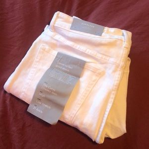 White EVERLANE curvy cheeky jean
